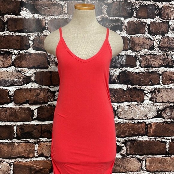 Splendid Bodycon Dress Sleeveless V Neck Pink Size X Small XS - Picture 7 of 17